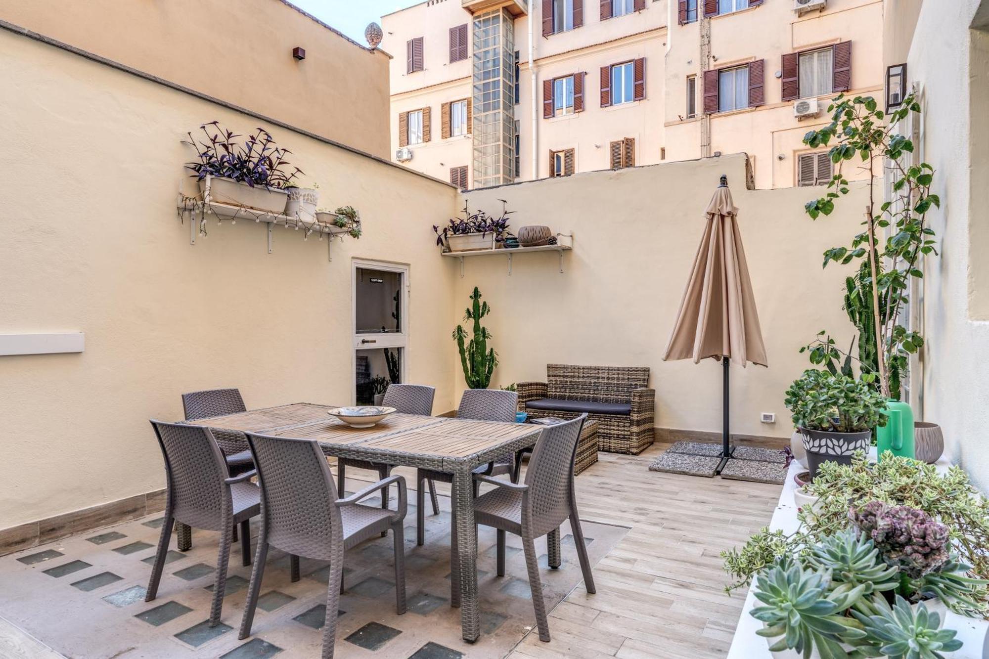 Nala Luxury Apartment With Terrace Rom Exteriör bild